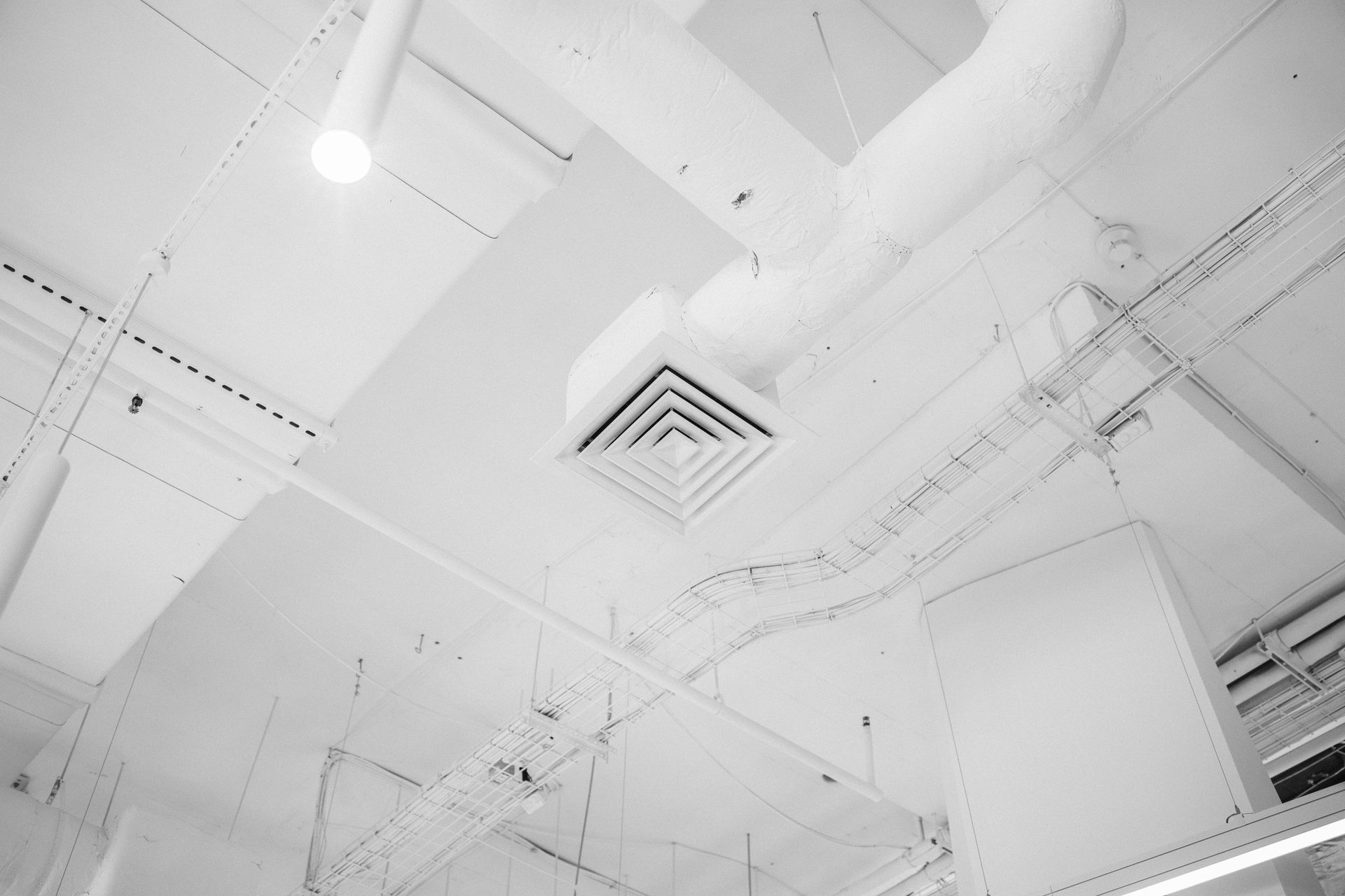 white ceiling